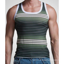 100% algodão impressão digital homens Tank Top